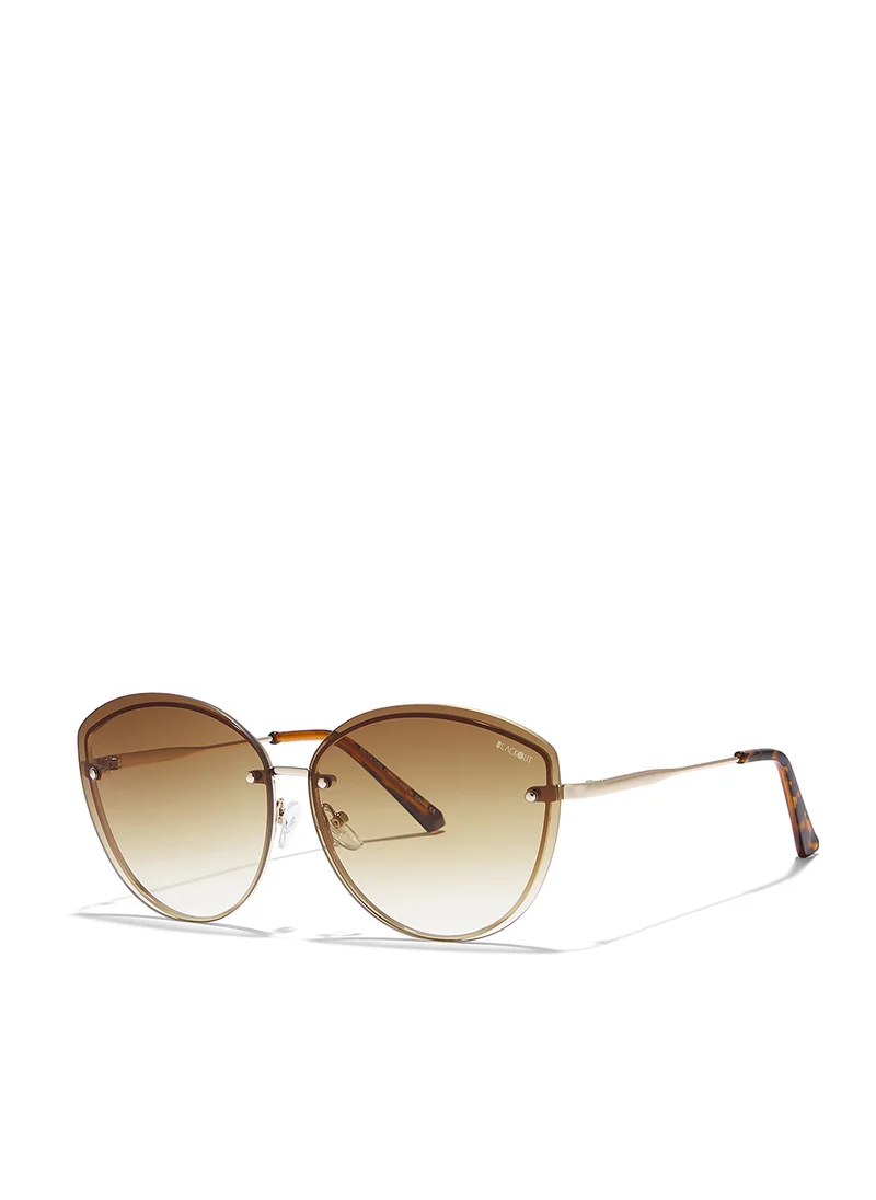 بلاك أوت BlackOut HEDY - Cat Eye - Rimless - Sunglasses
