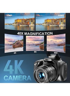 Digital camera, 64MP 40x zoom camera for photography and video, 4K optical vlog camera for YouTube - pzsku/Z2D399DE665590418D596Z/45/_/1717053500/5864f17a-f87b-4a3e-90d6-529a4b98cb0c