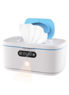 Bellababy Wipe Wamer for Vehicle and Home Use, Baby Wet Wipes Dispenser and Diaper Wipe Warmer with Night Light,Temperature Display,No Need Water and Sponge, ℉ and ℃ Convertible  - Image 1