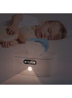 Bellababy Wipe Wamer for Vehicle and Home Use, Baby Wet Wipes Dispenser and Diaper Wipe Warmer with Night Light,Temperature Display,No Need Water and Sponge, ℉ and ℃ Convertible  - Image 2