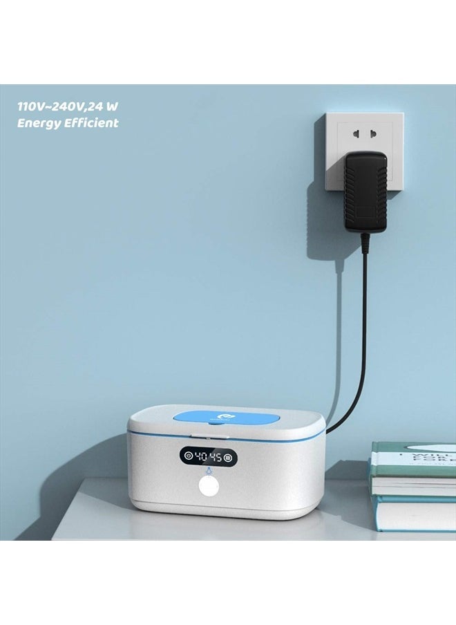 Bellababy - Wipe Wamer for Vehicle and Home Use, Baby Wet Wipes Dispenser and Diaper Wipe Warmer with Night Light,Temperature Display,No Need Water and Sponge, ℉ and ℃ Convertible - Image 1