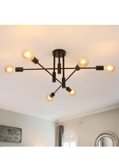 6-Light Sputnik Chandelier - Adjustable Vintage Ceiling Lamp for Living Room, Dining Room & Kitchen - pzsku/Z2D39B068FCE6DB1C8F47Z/45/_/1733121013/c0b9b07f-cb0a-4258-9dd1-75fc718cb5c6