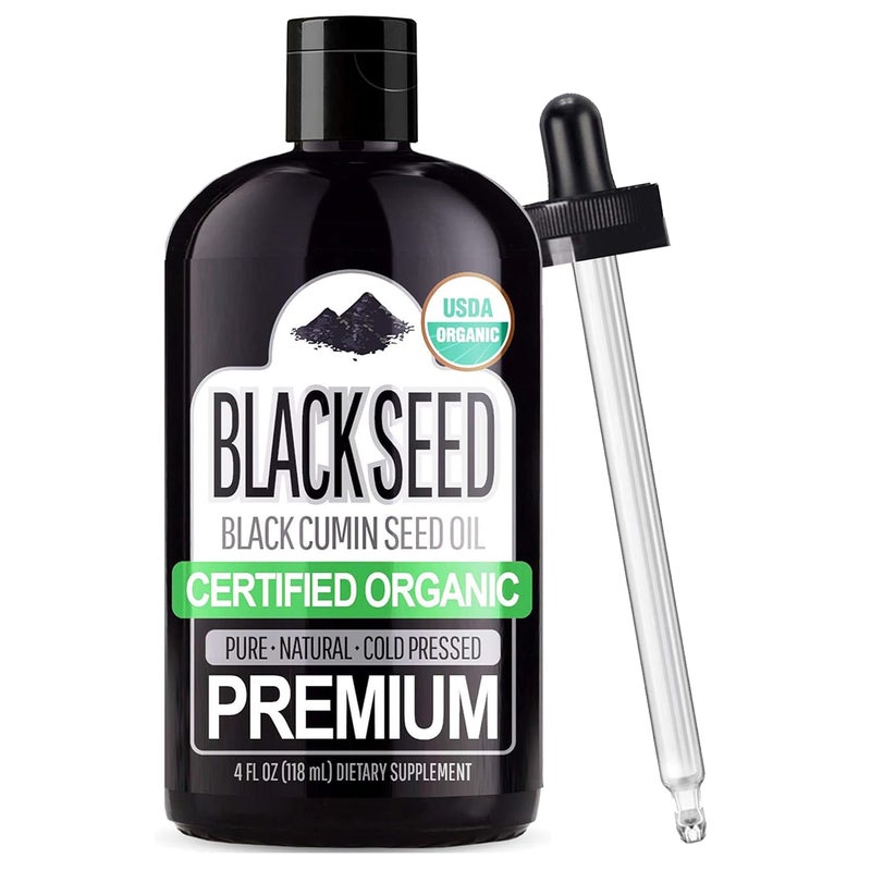 Sun Essential Oils Black Seed Oil 4 Fl Oz (Pack of 1) Cold Pressed Unrefined for Hair Skin Scalp and DIY Beauty - Image 2