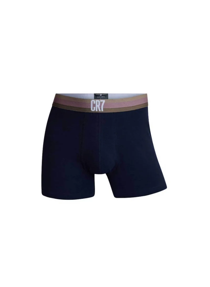 سي ار7 CR7 Men’s Basic Trunk Underwear 3-Pack Multicolor – Cotton Stretch