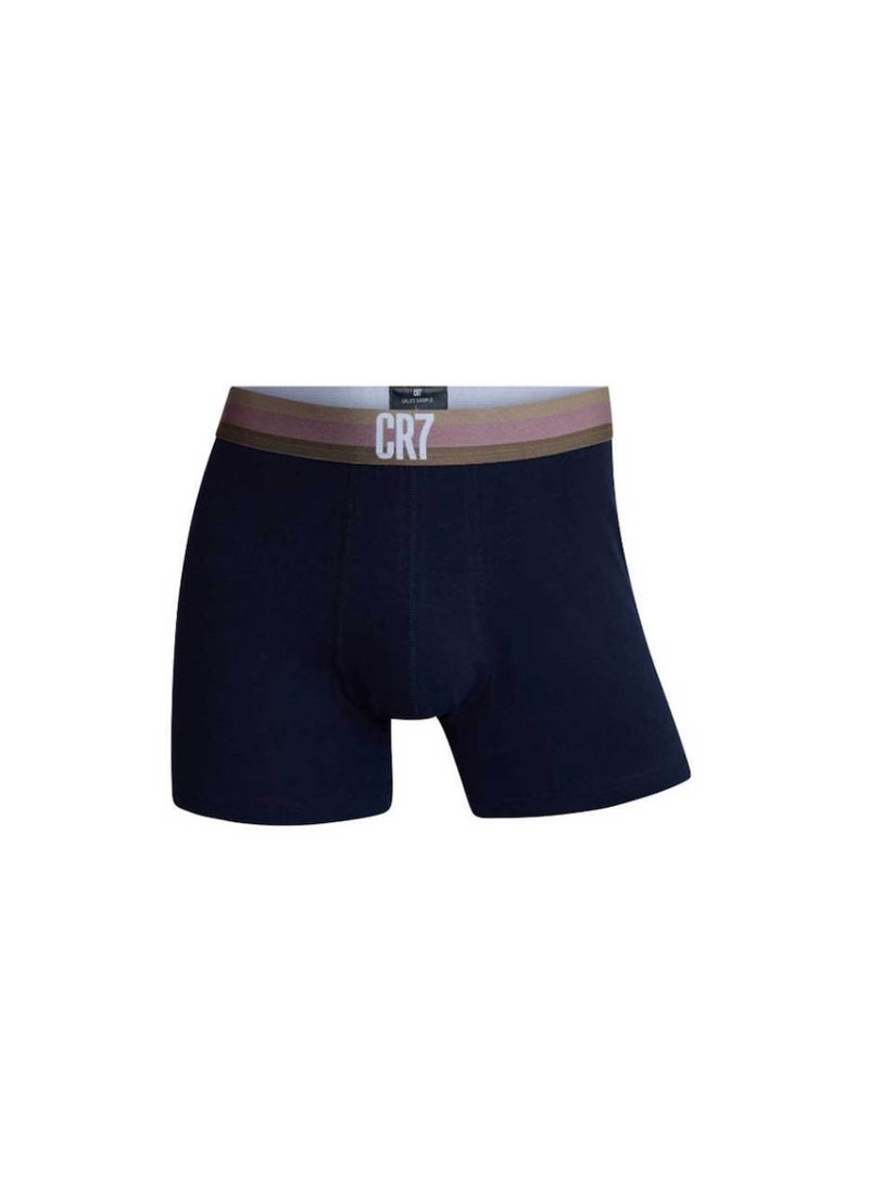 CR7 Men’s Basic Trunk Underwear 3-Pack Multicolor – Cotton Stretch - Image 2