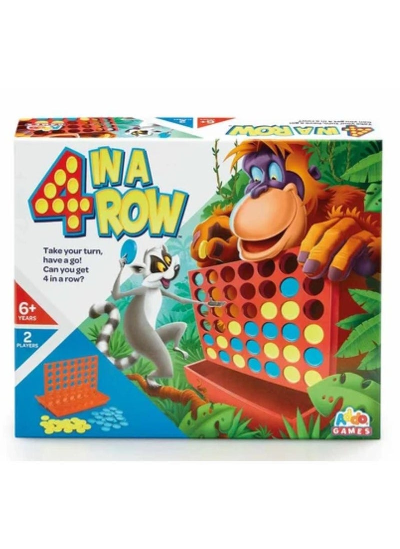 ADDO Addo Games Four in a Row | Family Game | Challenging Game | Strategy Games | Games for Kids and Adults  - Image 3