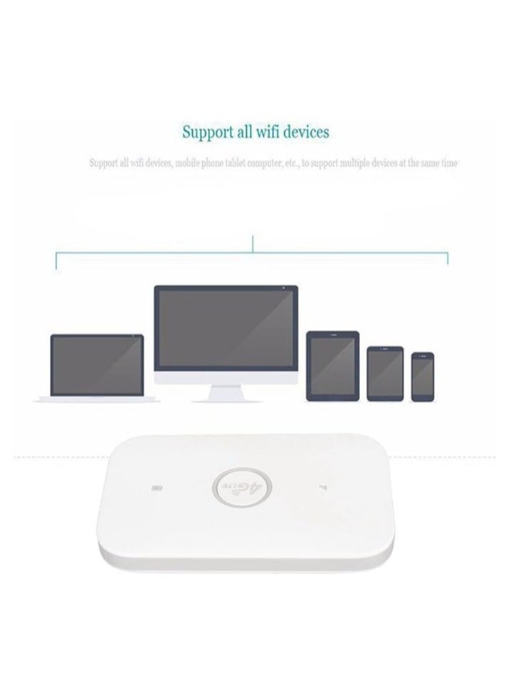 general 4G LTE Mobile WiFi Hotspot with Support for 10 Devices Portable WiFi Router with SIM Card Slot 2100mAh Battery 150Mbps High-Speed WiFi Hotspot Device - Image 3