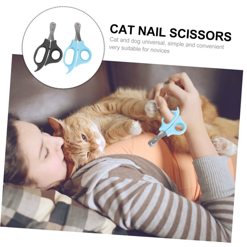 Stainless Steel Cat Nail Clipper With Ergonomic Handle For Cats And Dogs - Image 4