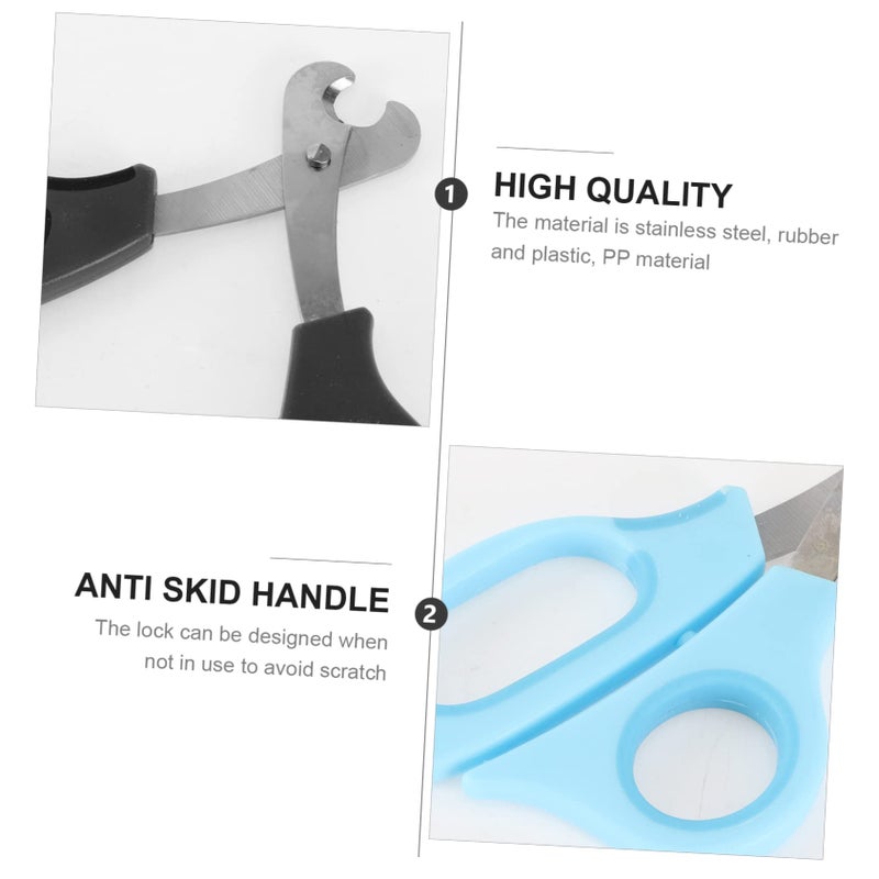 Stainless Steel Cat Nail Clipper With Ergonomic Handle For Cats And Dogs - Image 3