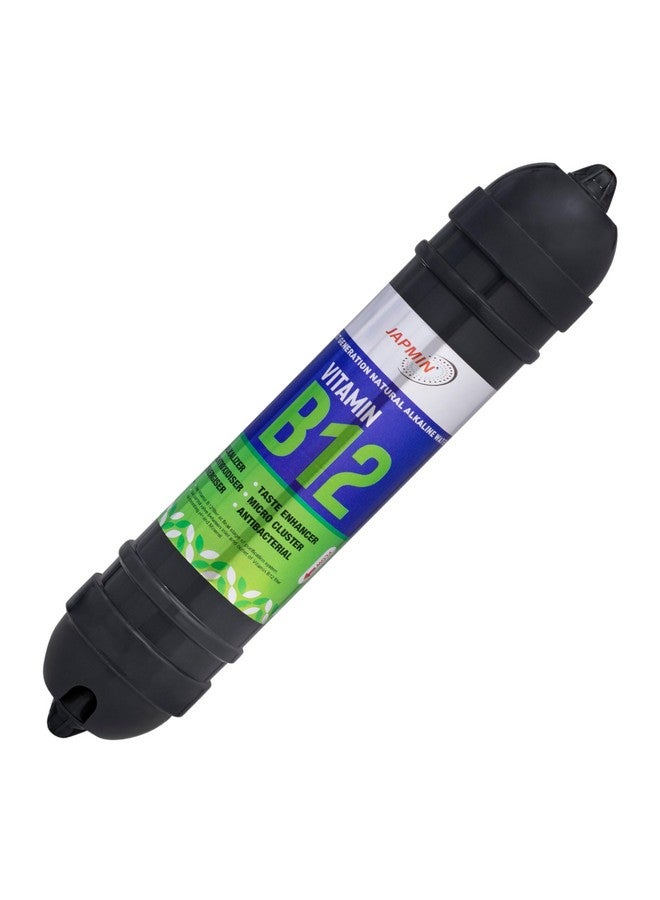 Japmin B12 Alkaline Water Filter Cartridge - 9” | Convert RO Water Purifier into Alkaline Water Purifier | 6000L Life - Image 1