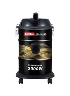 Electro General High-Efficiency 2000W Drum Vacuum Cleaner with 21-Liter Capacity, Adjustable Suction Power, Multi-Filtration System, Low Noise Level, and Air Blowing Function – Model VCD-410G  - Image 2