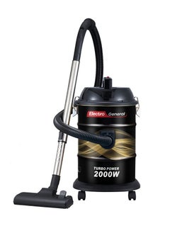 Electro General High-Efficiency 2000W Drum Vacuum Cleaner with 21-Liter Capacity, Adjustable Suction Power, Multi-Filtration System, Low Noise Level, and Air Blowing Function – Model VCD-410G  - Image 3