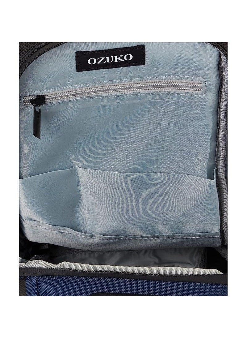 9339 Unisex Crossbody Bag - Deep Blue