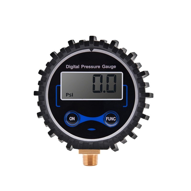 مقياس ضغط الإطارات الرقمي 25 كجم بشاشة LCD كبيرة دقة 0.1 PSI مع تعويض درجة الحرارة - Image 2