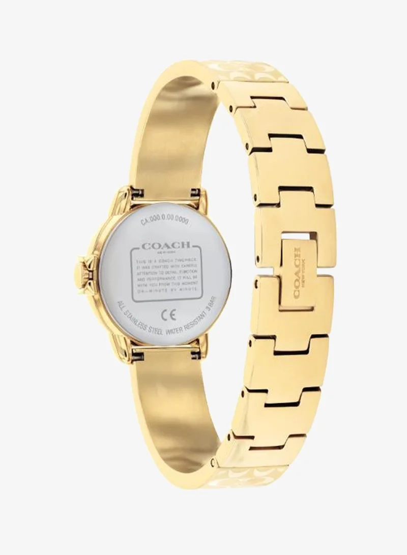 Coach Gold 2-Hand Arden Collection Quartz Movement Watch For Women With Gold-Tone Stainless Steel Bracelet - 14503692 for Women | Best Price UAE