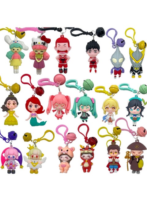 Doll Pendant Gashapon Ball 100mm Gashapon Toy Blind Box Figure Gashapon Gift From The Sky Series Gashapon Machine-Color:100mm Eggshell Glue Pendant (randomly Mixed Version)-Specifications:100mm Half Colored Eggshell