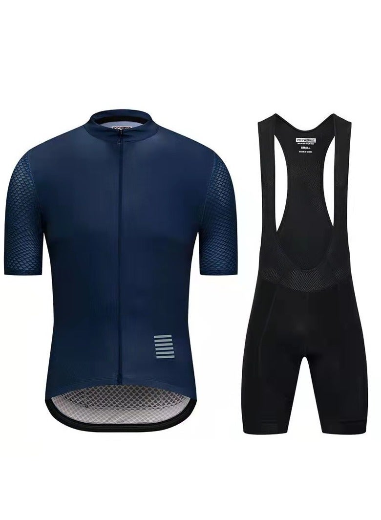 KUYING New Men's And Women's Summer Cycling Suit Set  - Image 1