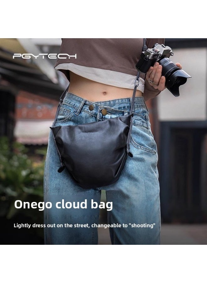 Generic - PGYTECH SLR Camera Bag Camera Inner Bag Micro Single Storage Bag OneGo Dandelion Cloud Bag Camera Bag-Color:OneGo Cloud Pack S (Suya Black) - Image 1