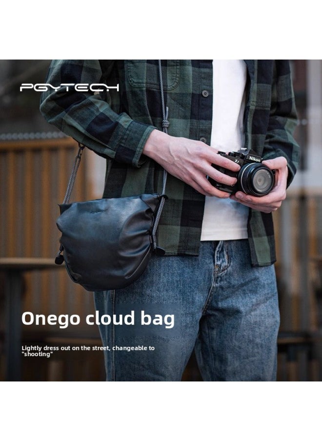 Generic - PGYTECH SLR Camera Bag Camera Inner Bag Micro Single Storage Bag OneGo Dandelion Cloud Bag Camera Bag-Color:OneGo Cloud Pack S (Suya Black) - Image 1
