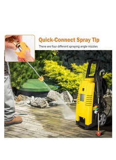 SYOSI SPX3000 TPS Quick Connect Pressure Washer Nozzle Kit Compatible with Sun Joe SPX 3000 Series and Universal Pressure Washers, Customizable Pressure Output Easy to Use Versatile Cleaning Tool 5Pcs  - Image 5