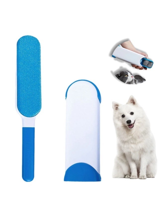 Reusable Self-Cleaning Lint Brush, Electrostatic Pet Hair Remover Brush, Lint & Dust Cleaner for Clothes, Sofa, Bed Sheets, Carpet, Dog & Cat Fur Removal Tool - Image 1