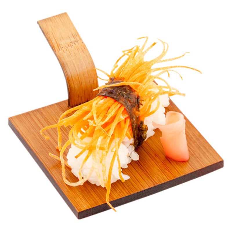 Restaurantware Restaurantware 3 Inch Bamboo Serving Plates 100 Disposable Wood Serving Boards  With Handle Serve Pastries Cakes Or Cheeses Bamboo Square Dessert Plates For Appetizers Or Snacks 