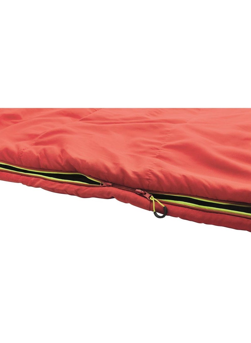 أوت ويل Outwell sleeping bag celebration lux red - Image 4