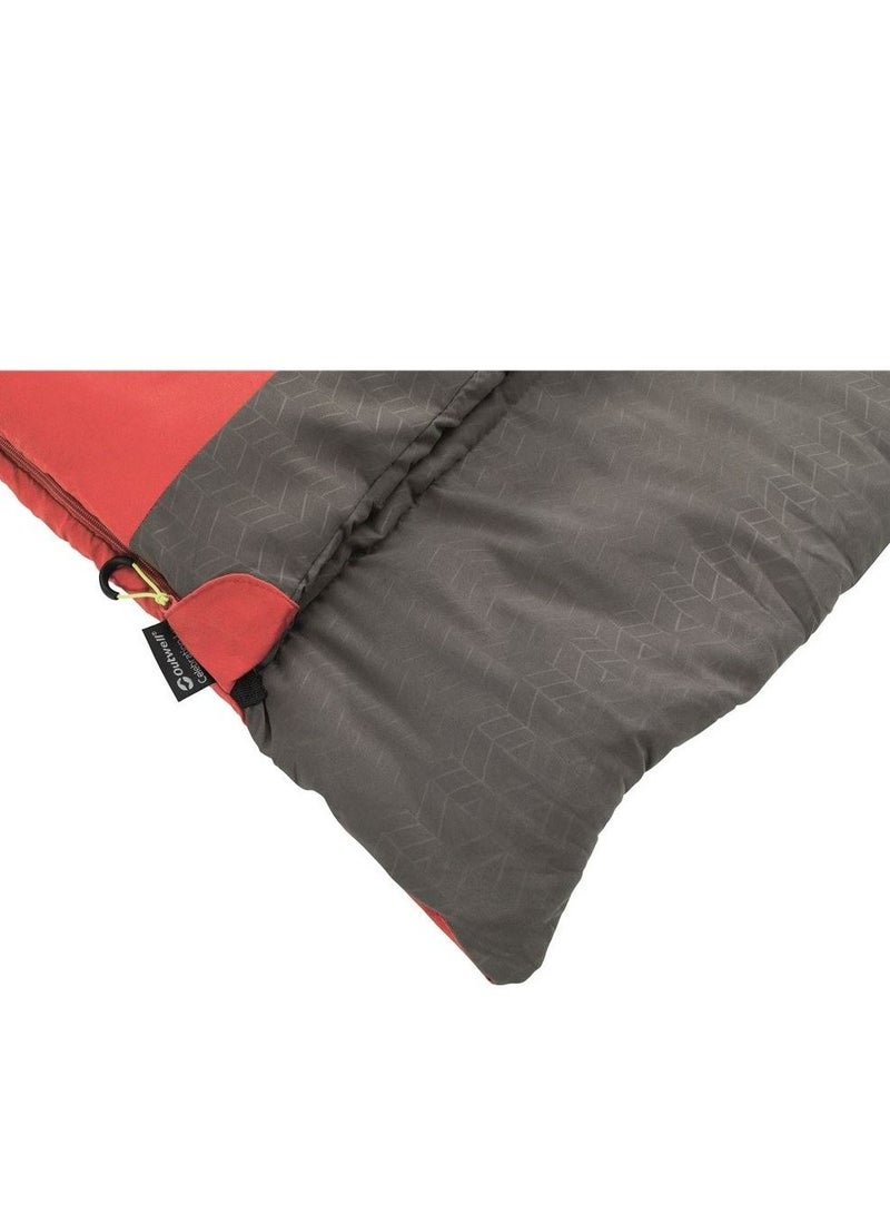 أوت ويل Outwell sleeping bag celebration lux red - Image 3