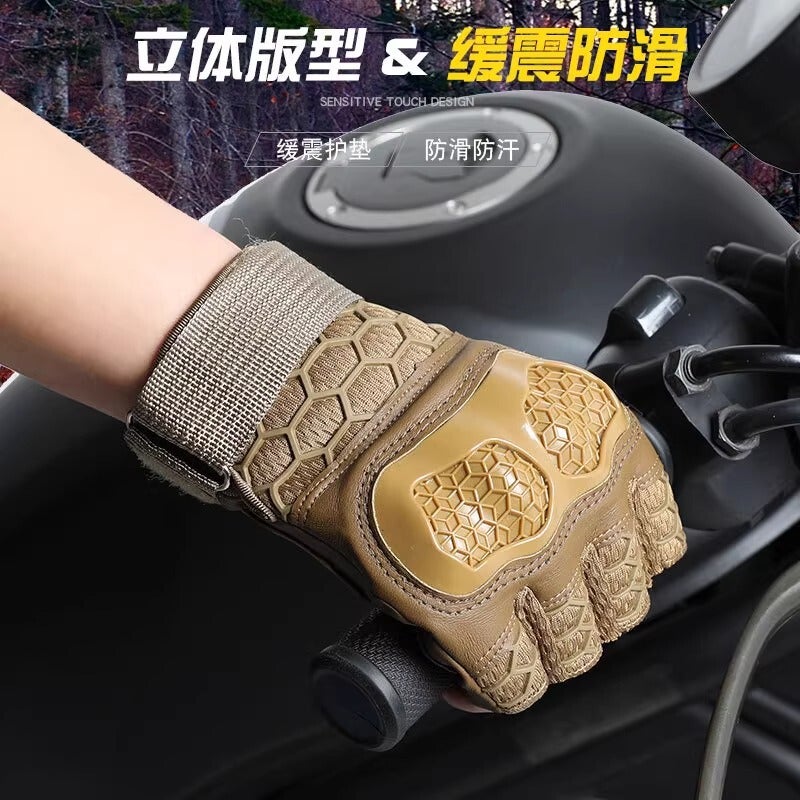 Sports Gloves With Air Cushion Anti Slip Wear Resistant Protection For Fitness Cycling And Outdoor Activities - Image 2