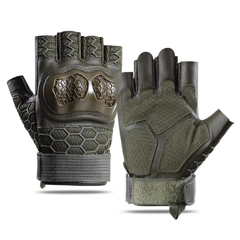Sports Gloves With Air Cushion Anti Slip Wear Resistant Protection For Fitness Cycling And Outdoor Activities - Image 1