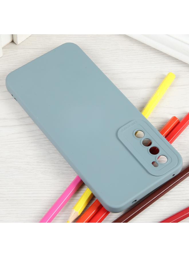 اس-توب جراب لهاتف Huawei Nova 7 5G جراب هاتف من السيليكون السائل ذو جانب مستقيم - Image 4