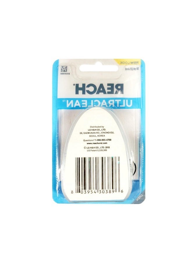 REACH - REACH Ultraclean Mint Floss 30 Yards (Pack of 2) - Image 1
