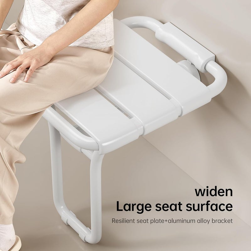 BRIMIX Shower Chair Bathroom Shower Stool Safety Shower Seat for Seniors and Disabled - Image 3