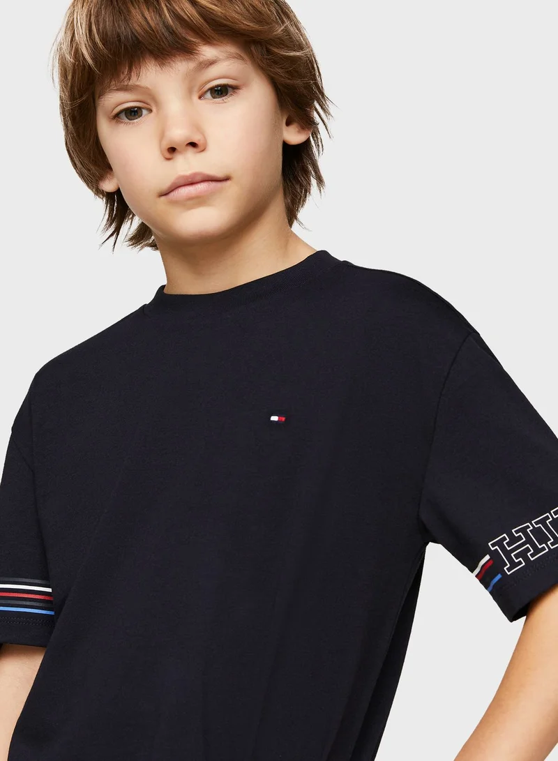 TOMMY HILFIGER Kids Striped T-Shirt