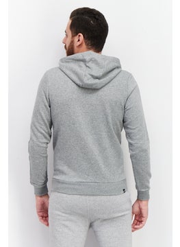 PUMA Men Sportswear Fit Long Sleeves Outdoor Sweatshirt, Grey  - Image 4