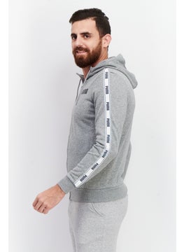 PUMA Men Sportswear Fit Long Sleeves Outdoor Sweatshirt, Grey  - Image 3