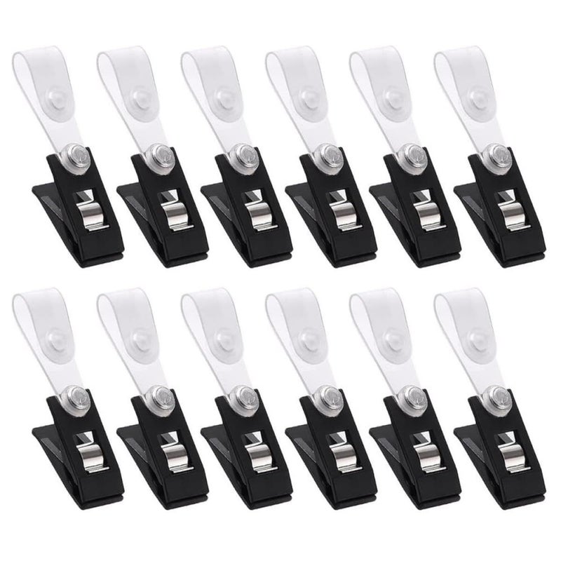 20 Pcs Garden Flag Windproof Clips Plastic Lawn Flag Stoppers For Outdoor Garden Flagpoles - Image 2
