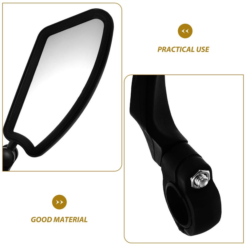 Bicycle Rearview Mirror Bar End Handlebar HD Convex Glass for Mountain Electric Bikes - Image 4