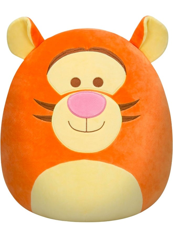 Squishmallows Squishmallow SQK0314 Disney 14-Inch Add Tigger to Your Squad, Ultrasoft Stuffed Animal Large Toy, Official Kellytoy Plush  - Image 1