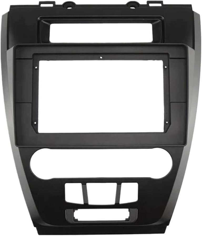 Black 10 1 Inch Big Screen Frame Adapter For Ford Fusion 2009 2012 2 Din Android MP5 Panel Radio Kit - Image 1