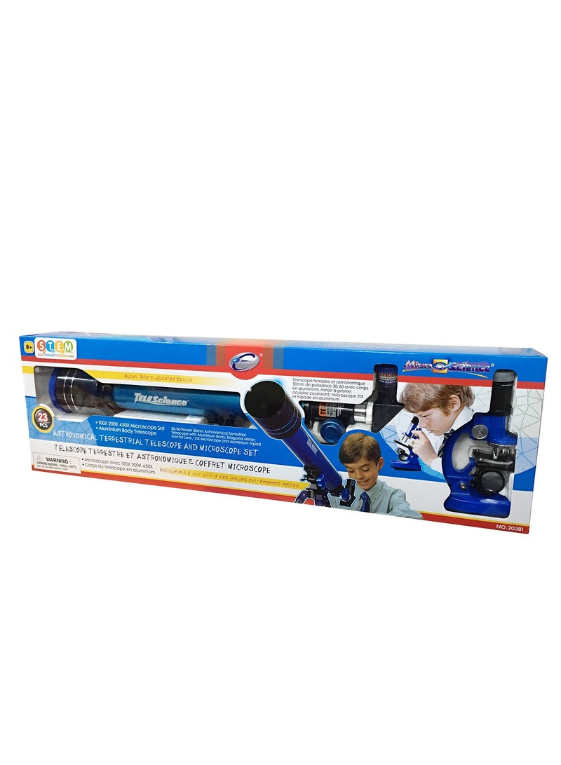Eastcolight Astronomical Terrestrial Telescope & Microscope Set - Image 1