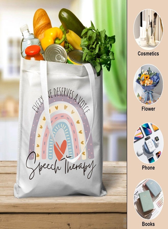 Ohmique Speech Pathologist Tote Bag - SLP Gifts for Women, Language Therapist Graduation Present - Image 5