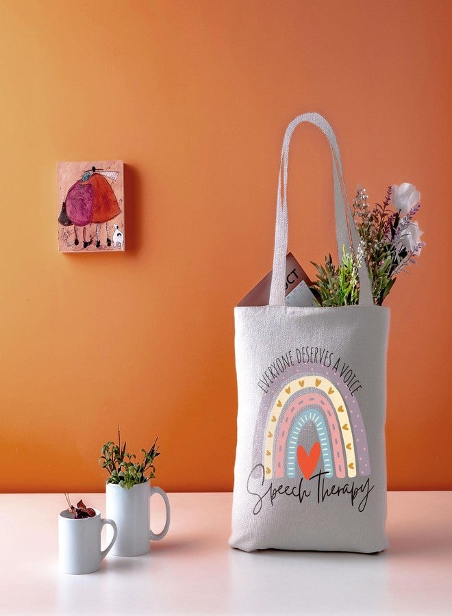 Ohmique Speech Pathologist Tote Bag - SLP Gifts for Women, Language Therapist Graduation Present - Image 3