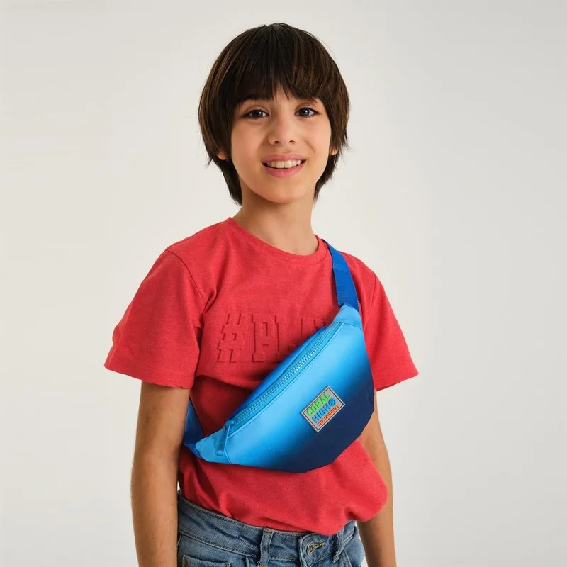 CORAL HIGH Kids Navy Blue Color Changing Waist Bag 12617