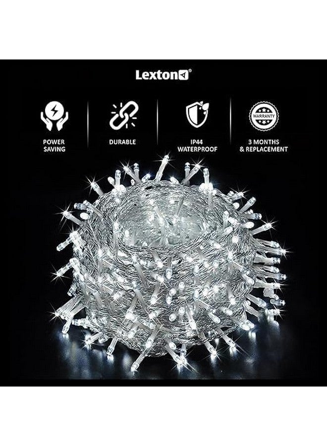 Lexton All in One Combo of Red, Blue, Green, Pink, White, Orange, Warm White & Multicolor 40 LED String Light | Lighting Bulbs Ladi for Diwali, Christmas, Eid, Wedding | Indoor & Outdoor (Set of 8) - Image 3