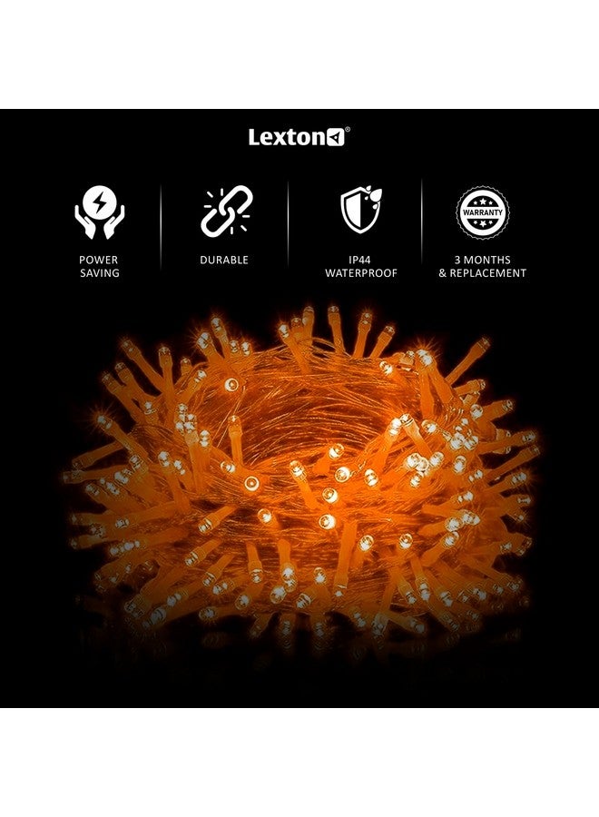 Lexton All in One Combo of Red, Blue, Green, Pink, White, Orange, Warm White & Multicolor 40 LED String Light | Lighting Bulbs Ladi for Diwali, Christmas, Eid, Wedding | Indoor & Outdoor (Set of 8) - Image 2