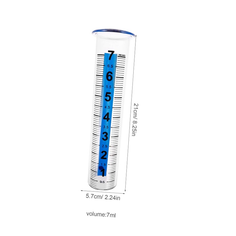 High Precision Plastic Rain Gauge for Outdoor Garden Lawn Easy to Read - Image 3