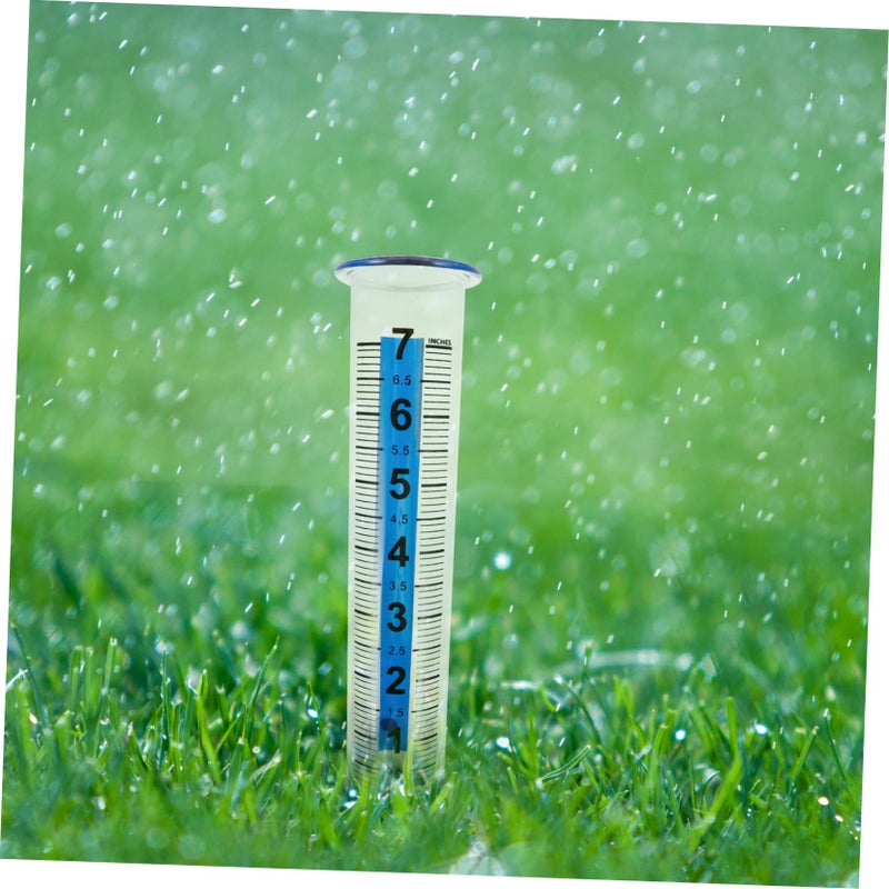 High Precision Plastic Rain Gauge for Outdoor Garden Lawn Easy to Read - Image 5