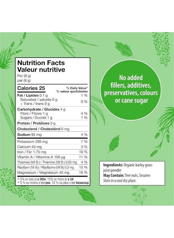 Organic Traditions - Barley Grass Juice Powder 150G :01250 - Image 1