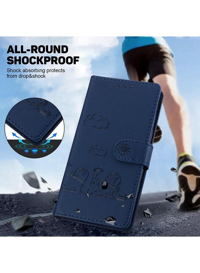 S-TOP Case For OPPO Reno13 F 4G / 5G Cute Cats RFID Leather Phone Case - Image 4